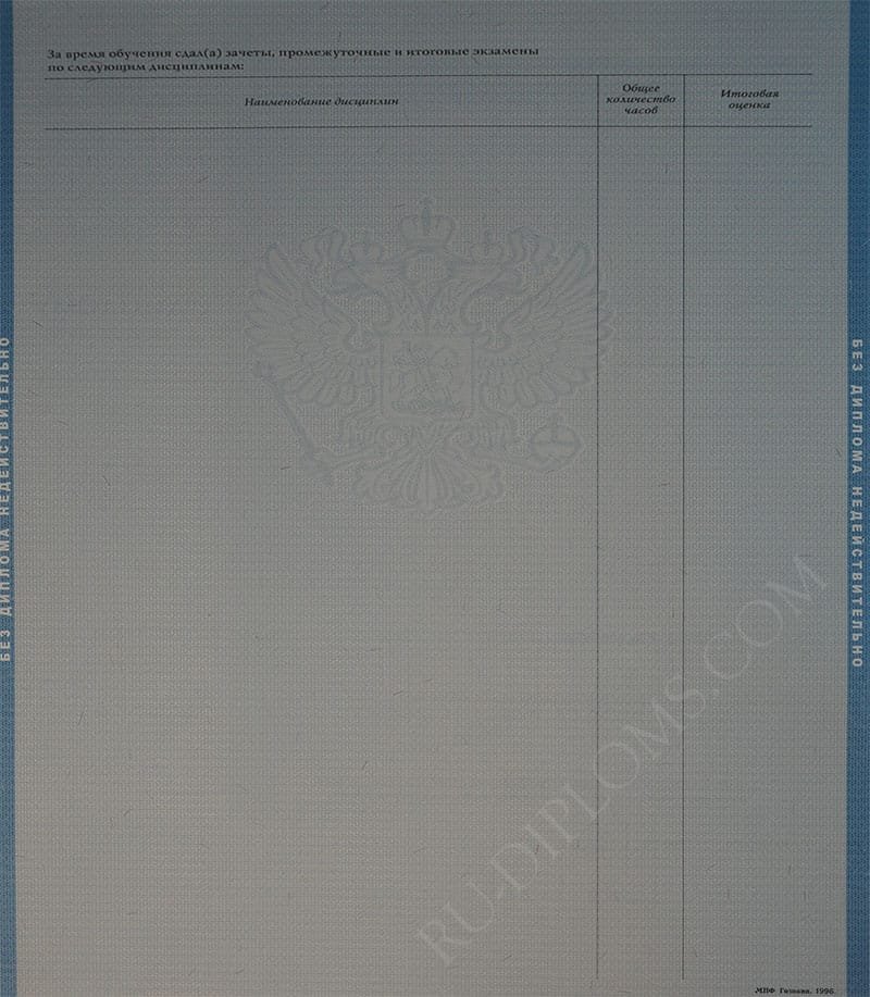 Диплом бакалавра 1997-2003 год Диплом бакалавра 1997-2003 год
