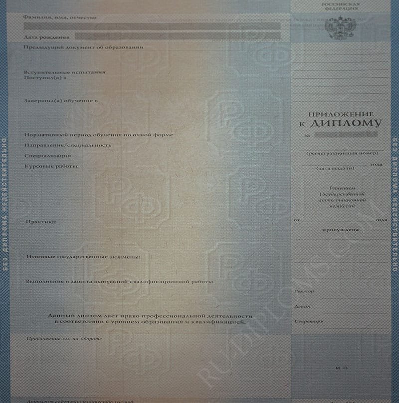 Диплом бакалавра 1997-2003 год Диплом бакалавра 1997-2003 год